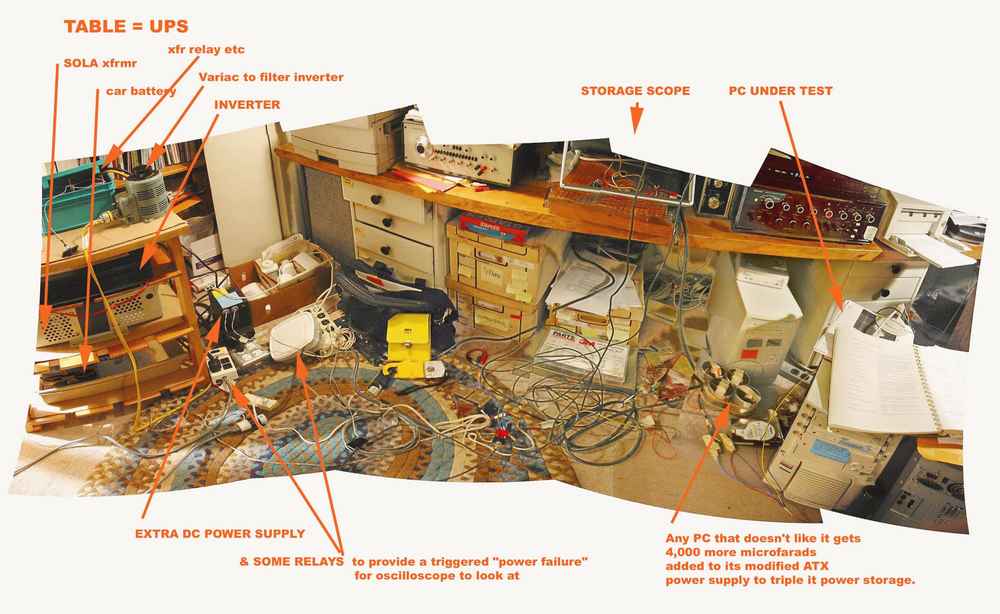 Why buy a Unininterruptable Power Supply when, with a little effort, you can build one yourself?